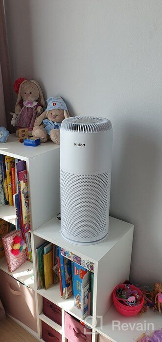 img 1 attached to Kitfort Air Purifier KT-2813, white review by Gabriela Py ᠌