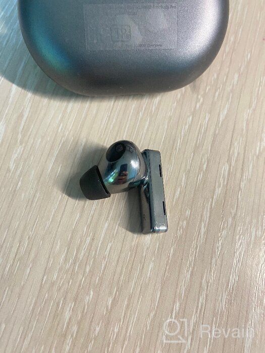 img 3 attached to 🎧 Huawei FreeBuds Pro Earbuds with Advanced Noise Cancellation, Bluetooth 5.2, and 3-Mic System for iOS and Android (Carbon Black) review by Anastazja Jdrzejewsk ᠌