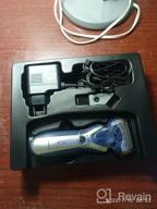 img 2 attached to Panasonic ES-RT37 electric shaver, blue/silver review by Danish Danish ᠌