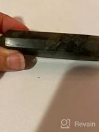 img 1 attached to Labradorite Healing Crystal Wand - 6 Faceted Reiki Chakra Stone For Meditation And Decor review by Keith Montague