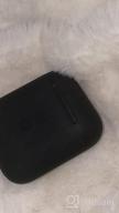img 1 attached to BLANDSTRS Airpods Wireless Charging Case Replacement - Compatible With AirPods 1 & 2, NO EARPODS (Black) review by Alex Foley