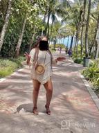 img 1 attached to Enmain'S Handwoven Beach Bohemian Shoulder Bag - Women'S Straw Round Rattan Purse review by Katie Harris