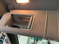 img 1 attached to Right Passenger Side Beige Sun Visor Replacement For 2007-2011 Toyota Camry & Camry Hybrid With Sunroof And Light - SAILEAD review by Lenny Sullivan