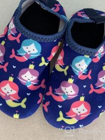 img 7 attached to Stylish and Cute Printed Water Shoes for Toandon Toddler Kids