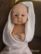img 1 attached to Realistic Reborn Baby Doll - 19 Inch Full Silicone Girl Doll, Not Vinyl Material, Lifelike And Real Baby Doll By Vollence review by Jeffrey Choudhury