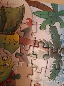 img 5 attached to Dino-Rific Fun: 100 Piece Age Of Dinosaur Jigsaw Puzzles For Kids 4-8 - Educational Toys For Learning And Play!