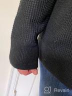 img 1 attached to Soft & Stylish Women'S Thermal V-Neck Sweater By Goodthreads review by Tyrell Christmas
