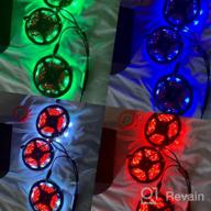 картинка 1 прикреплена к отзыву QZYL RGB LED Strip Lights 150 FT, Music Sync Ultra-Long Room Decoration For Bedroom, Kitchen Party With APP Remote Control от Landon Bandepalli