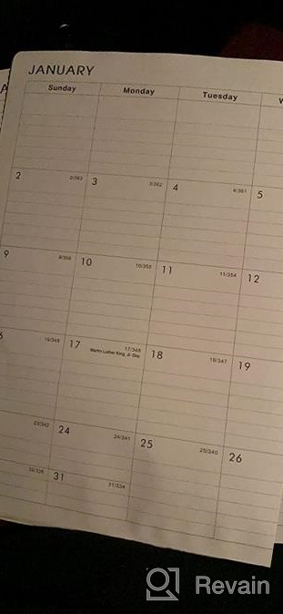 img 1 attached to 2023 Planner: 8" X 10" Large Agenda With Thick Paper, Twin-Wire Binding & Flexible Cover - Perfect For Home, School And Office Organization! review by Aaron Jimison