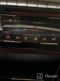 img 7 attached to Кнопка Jaronx BMW A/C, совместимая с 1/2/3/4 серии F20/F21/F22/F23/F30/F31/F34/F35/F32/F33/F36 — Обновление кнопки кондиционера на панели климат-контроля