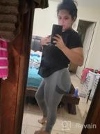 img 1 attached to High-Waist Yoga Leggings With Tummy Control And Ruched Booty - Women'S Butt Lift Workout Pants Set review by Brian Martin