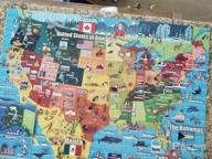 img 1 attached to Think2Master Colorful United States Map 1000 Pieces Jigsaw Puzzle For Kids 12+, Teens, Adults & Families. Great Gift For Interest In The USA Map. Size: 26.8” X 18.9” By Kyle Kim review by Michelle Frey