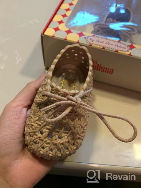 img 1 attached to mini melissa Unisex-Child My First 🩰 Mini Tricot Ballet Flat: Stylish and Comfortable Footwear review by Richard Rob