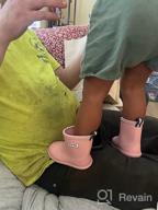 картинка 1 прикреплена к отзыву 🥾 Легкие водонепроницаемые сапоги для мальчиков - идеальная обувь для детей от Micheal Looney