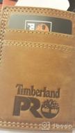 img 1 attached to Timberland PRO Leather Pocket Wallet – Men's Accessories for Wallets, Card Cases, and Money Organization review by Charles Jenkins