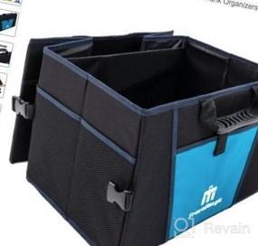 img 7 attached to 3-Compartment Cargo Trunk Storage Organizer By EPAuto: Maximize Your Car'S Storage Space