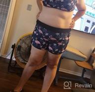 img 1 attached to Sporty And Stylish: Holipick'S Plus Size 3 Piece Tankini Swimsuits With Boy Shorts, Tank Top And Sports Bra review by Scott Adaymiln