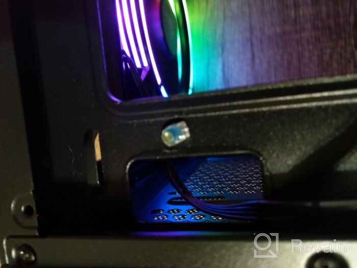 img 2 attached to 🖥️ Zalman S4 Plus Gaming PC Case: ATX Mid Tower, Pre-Installed RGB Fans, Acrylic Side Panel - Black review by Jihu Gim ᠌