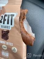 img 1 attached to 2FIT BRANDS Keto Brownie Bites - Low Carb, Low Sugar, Gluten-Free, And High In Protein - The Ultimate Healthy Snack For Chocolate Lovers review by Monique Larsen