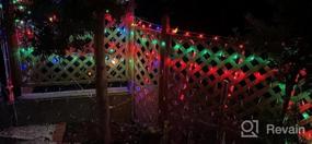 img 6 attached to Light Up Your Holiday Bushes: KNONEW Christmas Net Lights With 360 LEDs And 8 Modes
