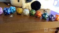img 1 attached to 🎲 SmartDealsPro 10-Pack 20-Sided Dice Set for DND RPG MTG Table Game - Vibrant Color Assortment review by Jason Khadka