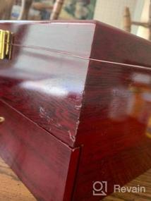 img 6 attached to Organize Your Watch Collection With A 20-Slot Cherry Wood Watch Box