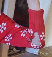 картинка 1 прикреплена к отзыву SMILING PINKER Рождественская одежда для девочек с Санта-клаусами и снежинками. от Sherri Evans