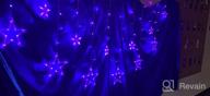 img 1 attached to Transform Your Home With BHCLIGHT'S 138 LED Star String Lights: Perfect For Bedroom Decor, Ramadan, Wedding, Garden And Christmas Decorations In Blue review by Dan Toliver