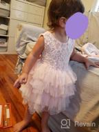 img 1 attached to Cilucu Baby Girls Party Dress: A Beautiful Peachy Pink Tutu For Special Occasions review by Mirzet Gosselin