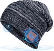 wireless bluetooth beanie hat with built-in hd speakers & microphone, unisex winter headwear for outdoor sports - perfect gift for men and women, featuring bluetooth 5.0 technology - everplus logo