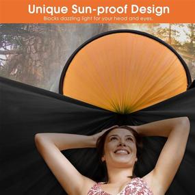 img 2 attached to Lightweight 2 Person Camping Hammock With Mosquito Net & Tree Straps - Perfect For Outdoor Backpacking, Hiking & More!