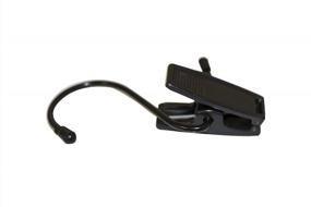 img 3 attached to NAHANCO 610BBH12 4 1/2" Boot Clip Hanger, Black, Black Plastic Clip (Pack Of 12)