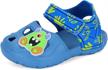 garden toddler lightweight slides slippers boys' shoes ~ sandals logo
