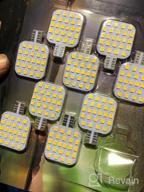 img 1 attached to Upgrade Your RV Lighting With Ultra Bright T10 LED Bulbs - Pack Of 10, Pure White review by Greg Birchfield