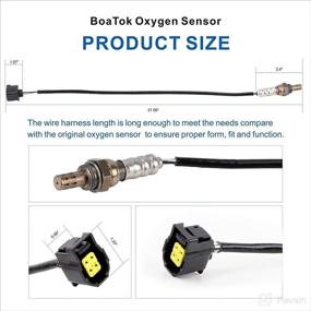 img 2 attached to 🔧 BoaTok Oxygen Sensor Set of 4 - Downstream & Upstream Compatible with Dodge Charger Durango Neon Ram 1500 Jeep Commander Chrysler 300 Volkswagen - Replaces 56041698AA 5S7084 23159