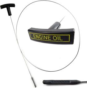 img 1 attached to 🔍 MOCW 3C3Z-6750-AA Engine Oil Dipstick Indicator for 2003-2006 Ford F250-F550 & Excursion Super Duty 6.0L V8 Diesel Powerstroke - Fluid Level Dip Stick OE# 3C3Z6750AA