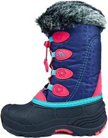 img 4 attached to ICEFACE Winter Boots Toddler Little Boys' Shoes : Boots