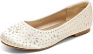 dream pairs nina 100 glitter classic girls' shoes : flats логотип