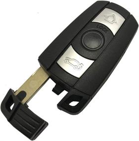 img 1 attached to 🔑 Horande BMW Key Fob Cover Case: Keyless Entry Shell Replacement for 1 3 5 Series X5 X6 Z4 320 325i 525i 330i