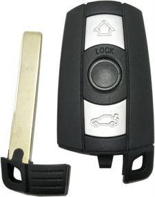 img 2 attached to 🔑 Horande BMW Key Fob Cover Case: Keyless Entry Shell Replacement for 1 3 5 Series X5 X6 Z4 320 325i 525i 330i