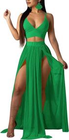 img 3 attached to Stylish and Flattering Rela Bota Women's Chiffon Beachwear: Swimsuits & Cover Ups