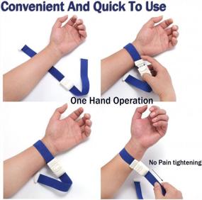 img 2 attached to 10-Pack Elastic First Aid Quick Release Medical Sport Emergency Tourniquet Buckle Band, Random Color
