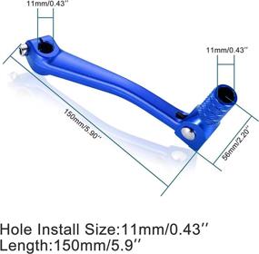 img 3 attached to GOOFIT Folding Gear Shifter 110Cc