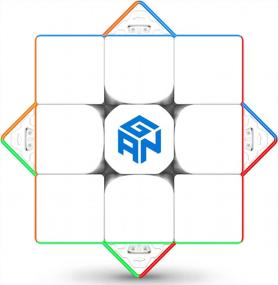 img 4 attached to GAN 2022 Flagship 13 Maglev Frosted Coated Magnetic Speed Cube 3X3 Stickerless 56Mm Magnets Puzzle Toy