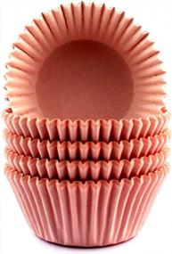 img 3 attached to Eoonfirst Standard Size Cupcake Liners Thanksgiving Day Baking Cups 100 Pcs (Light Pink)