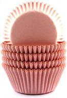 eoonfirst standard size cupcake liners thanksgiving day baking cups 100 pcs (light pink) logo