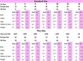 img 1 attached to Womens Elegant Formal Dresses Chiffon Women's Clothing and Dresses