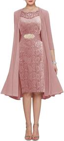 img 4 attached to Womens Elegant Formal Dresses Chiffon Women's Clothing and Dresses