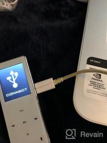 img 5 attached to Серебряный MP3-плеер MYMAHDI с Bluetooth, 16 ГБ без потерь, FM-радио, удобной клавишей записи, расширяемой памятью до 128 ГБ.