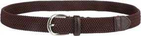 img 1 attached to Gelante Childrens Elastic Stretch 2012 Black L Men's Accessories best: Belts